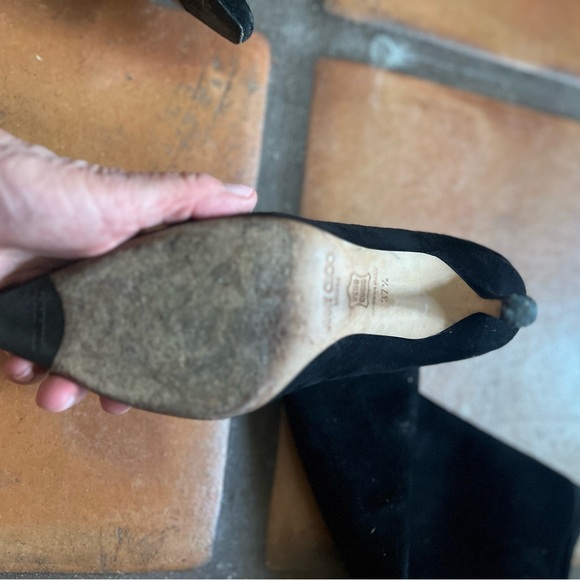 Black Heeled Boots - Picture 7 of 9